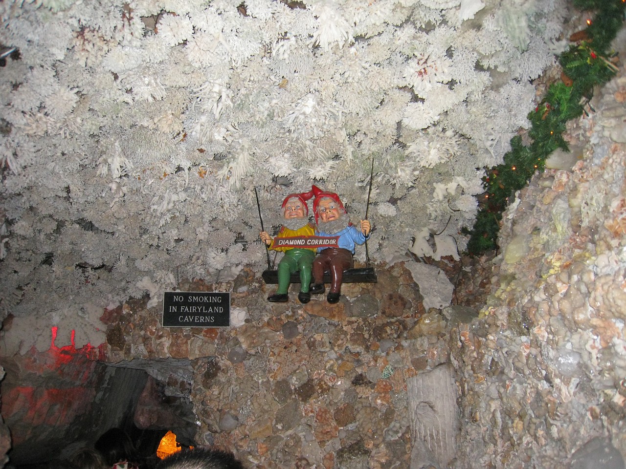 Vacation 2007-12 - Rock City 0262.jpg - Rock City outside of Chattanooga Tennessee has been a tourist attraction since 1932. I remembered seeing barn roofs painted with "See Rock City" and wanted to pay a visit to its home on Lookout Mountain. Christmas Vacation 2007-08.